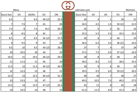 gucci kids size chart|gucci size 42 in us.